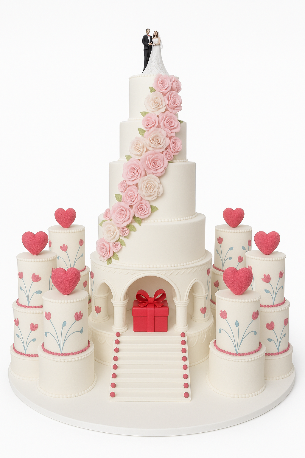 Maxi pièce montée Mariage