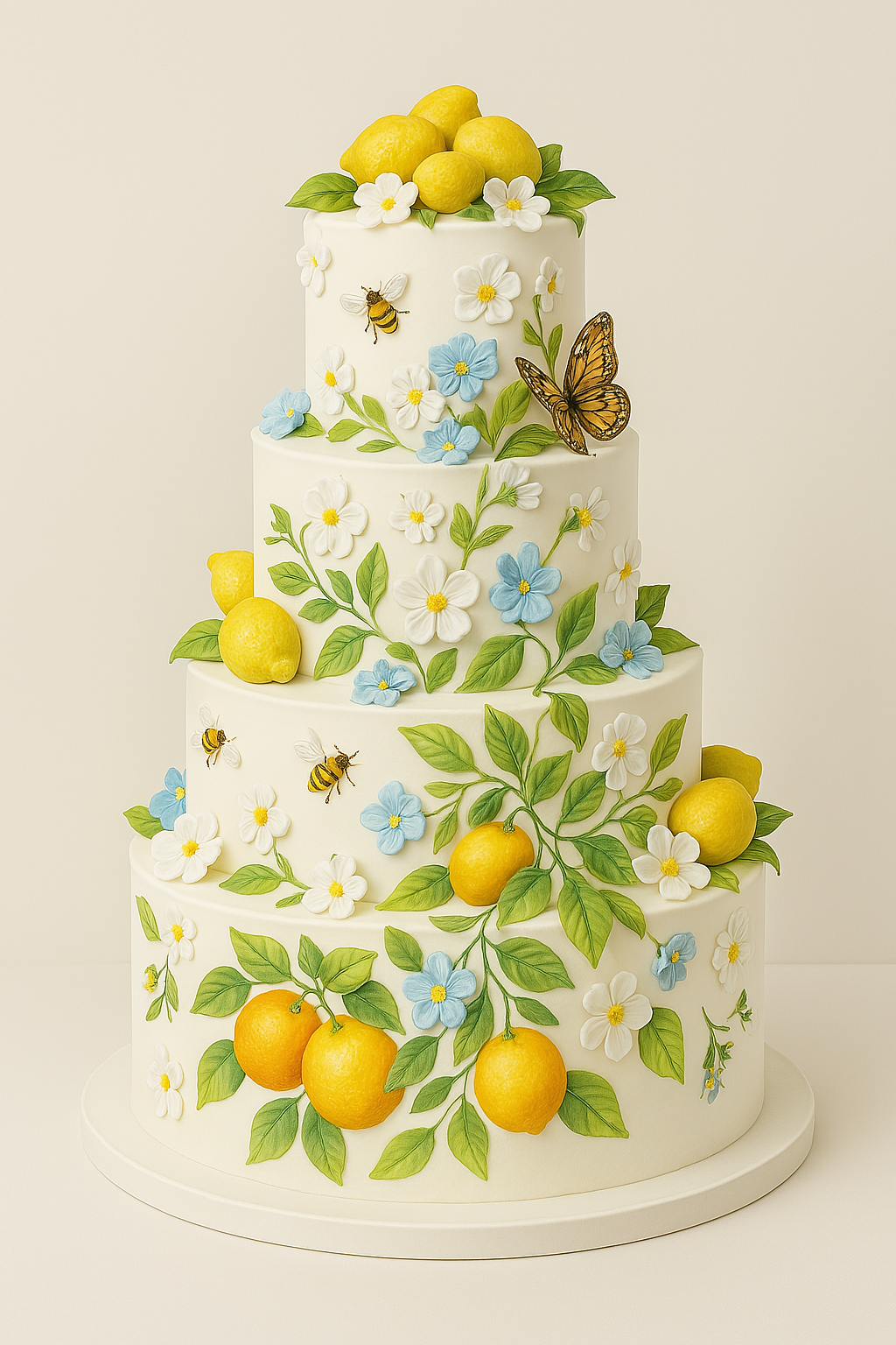 Pièce montée Printemps (Mariage, Anniversaire)