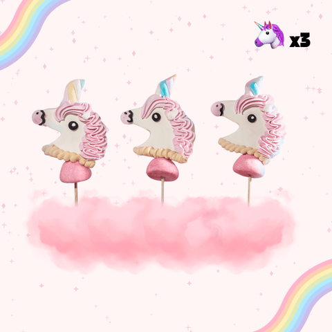 Pack 3 Brochettes Licornes 🦄