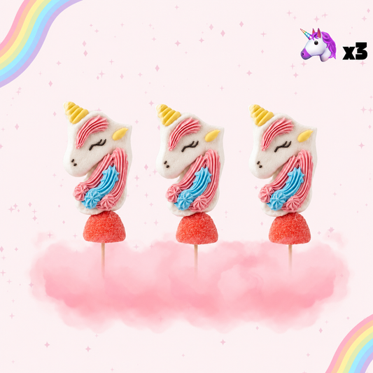 Pack 3 Brochettes Licornes 🦄