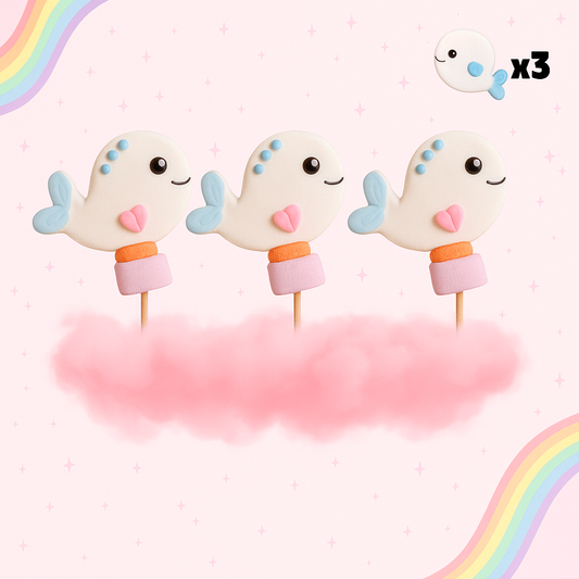 SET OF 3 "UNICORN" SKEWERS 🦄